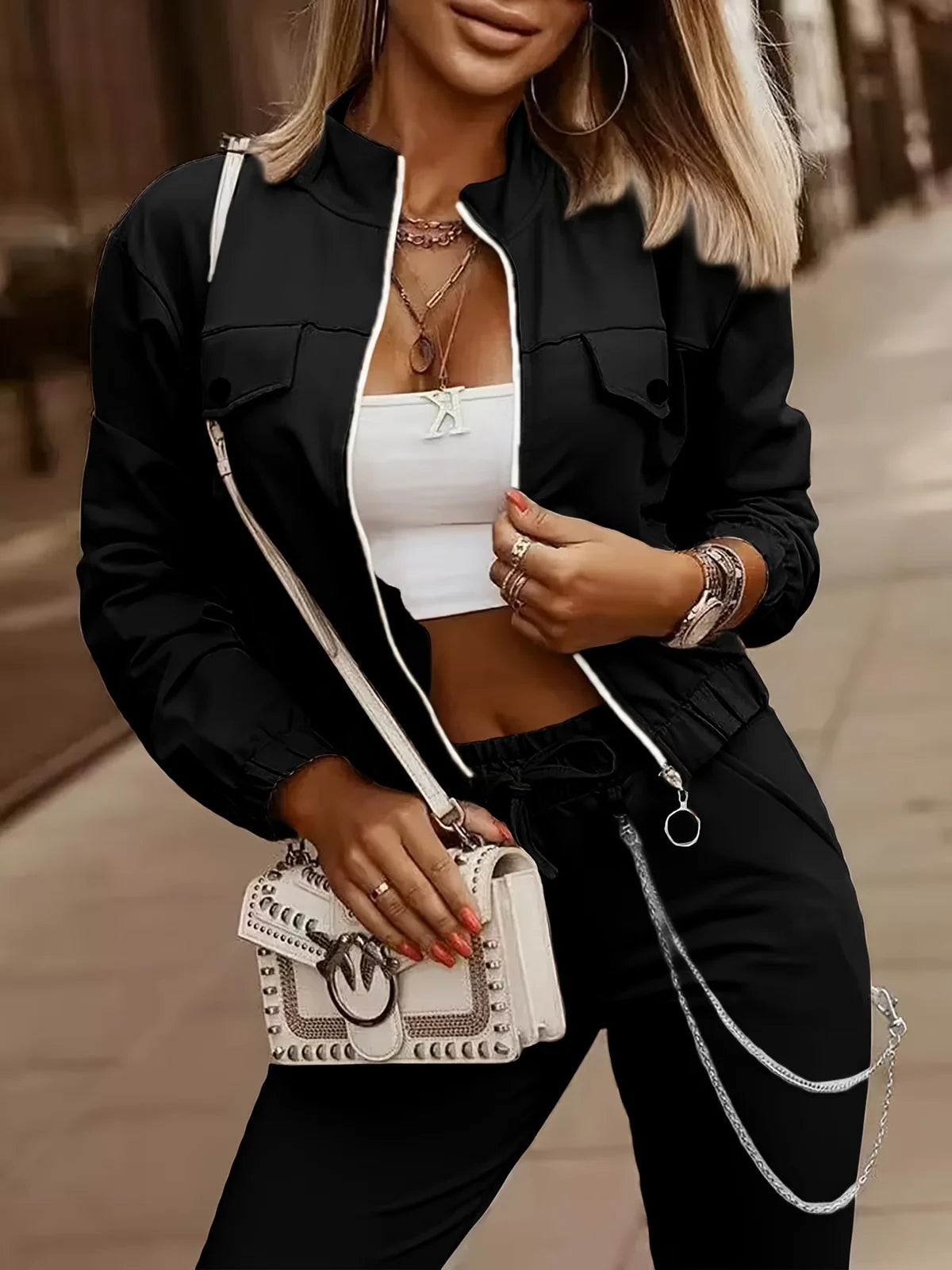 Completo primaverile a due pezzi