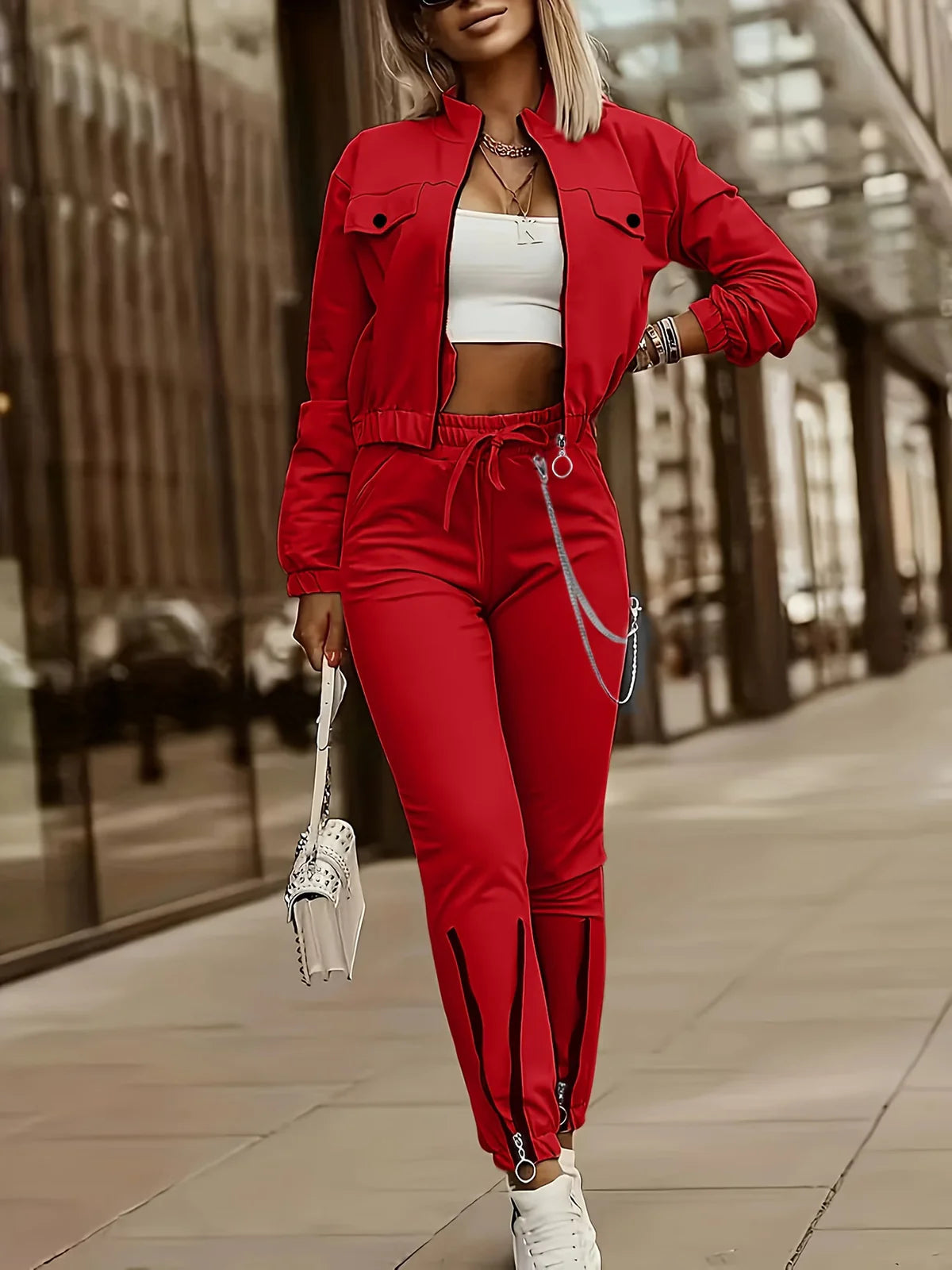 Completo primaverile a due pezzi